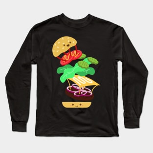 Extreme Burger Making Long Sleeve T-Shirt